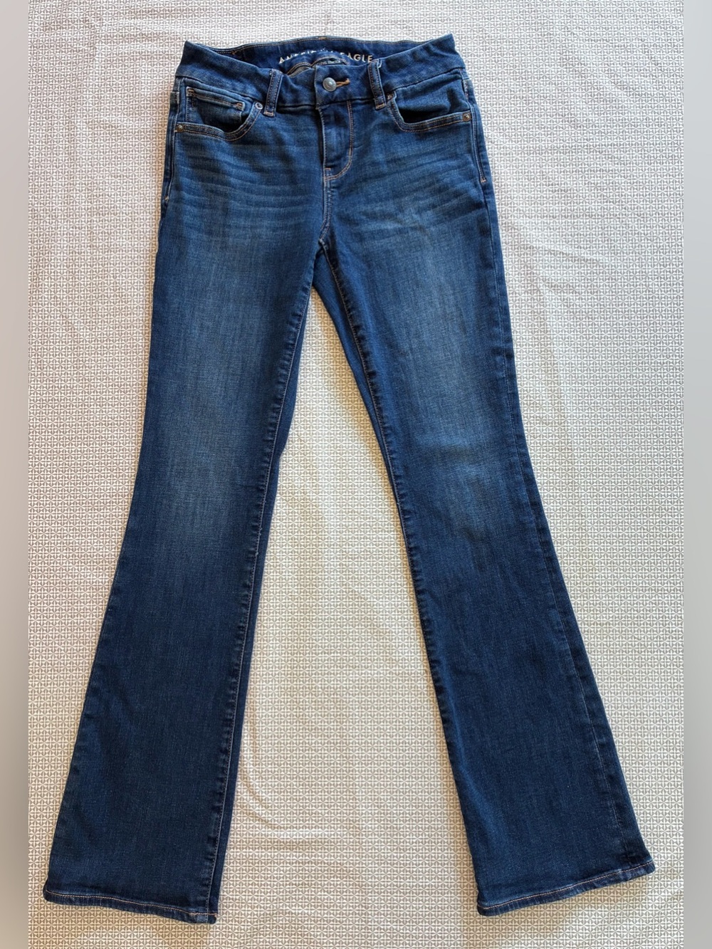 American Eagle Outfitters Dark Blue Flare Jeans